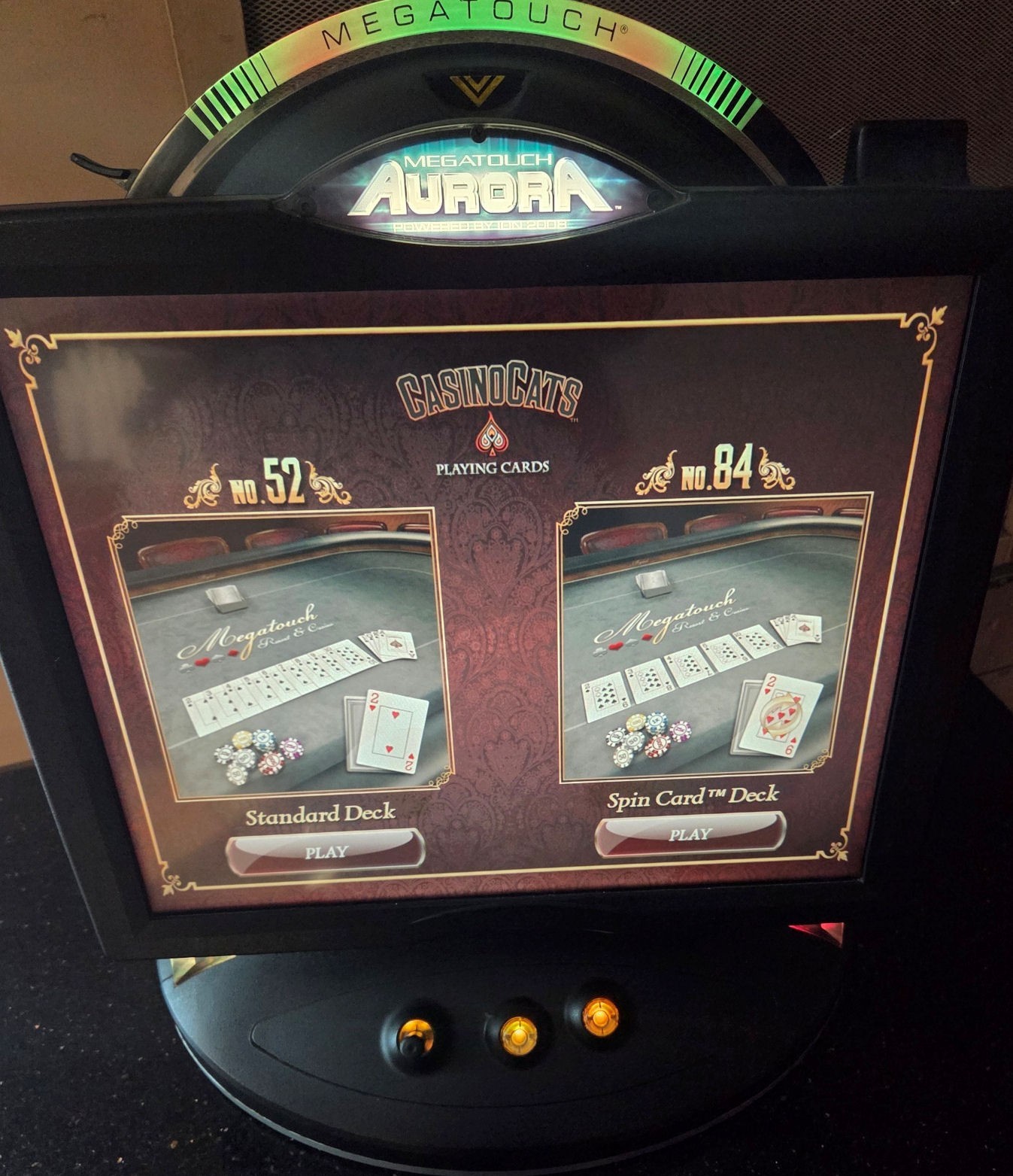 Merit Megatouch Aurora trivia game with 2013 software – Tested good