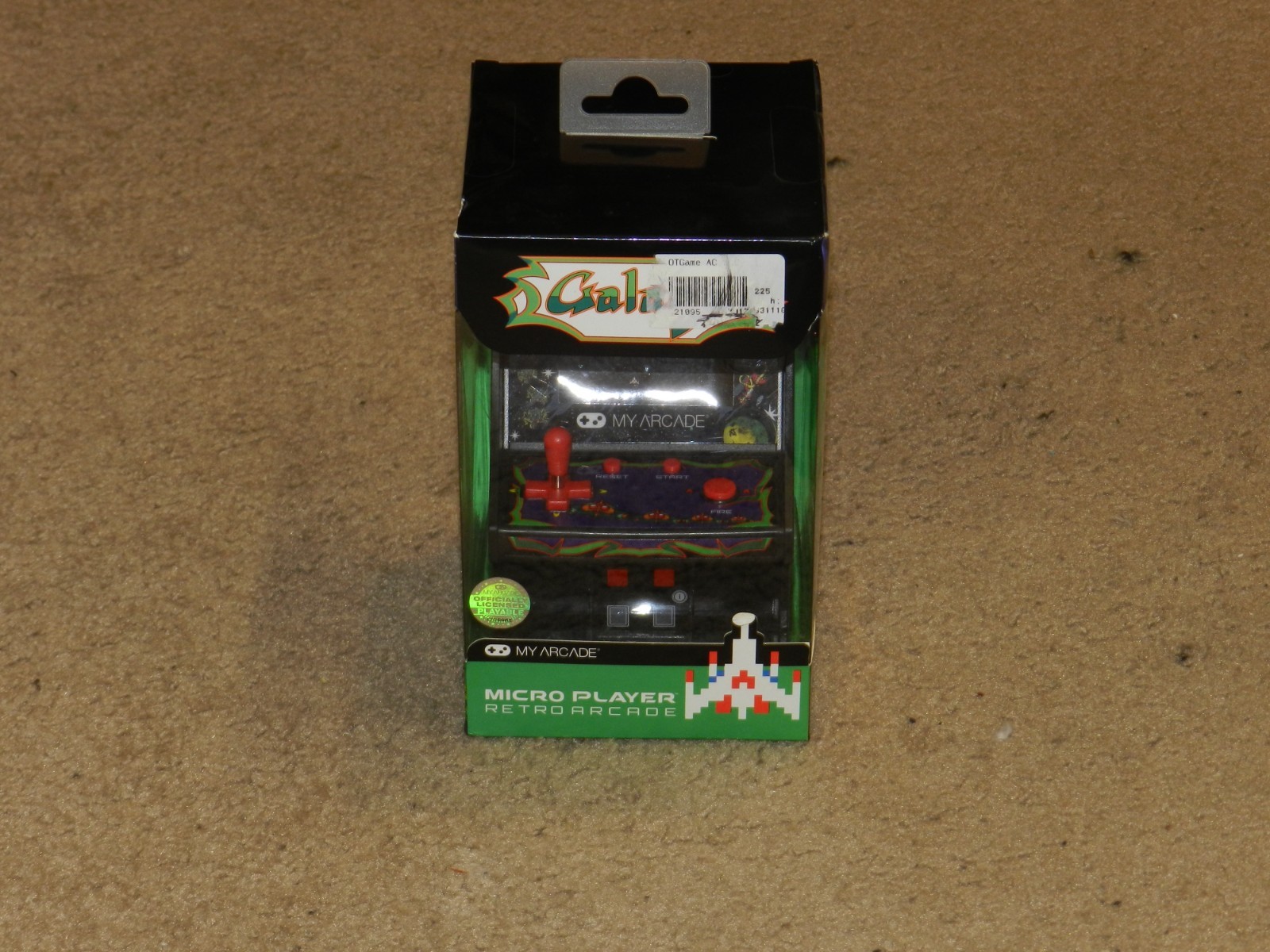 My Arcade GALAGA Micro Player DGUNL-3222 Collectible Miniature Retro Arcade NEW