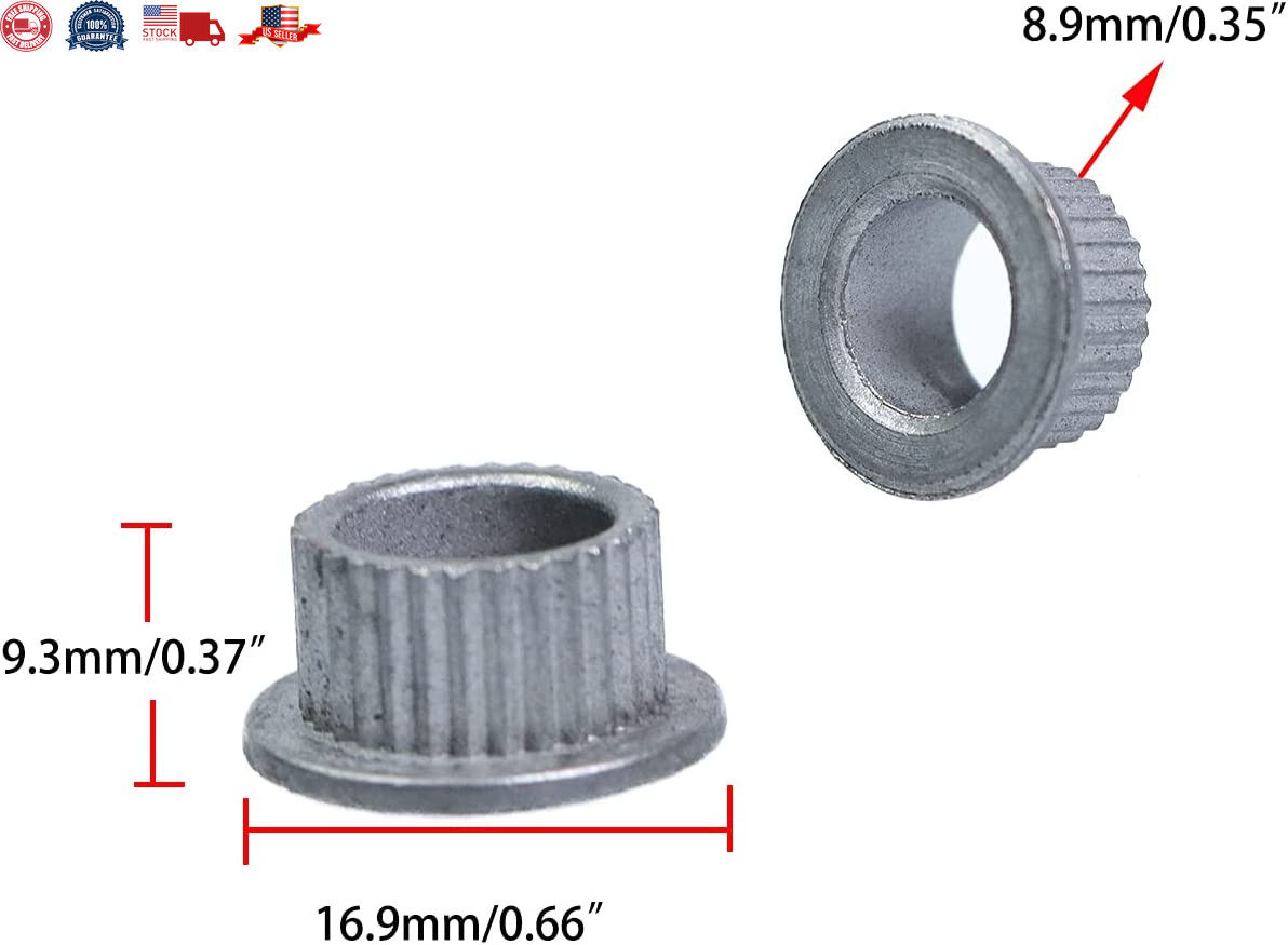 Door Hinge Pin and Bushing Repair Kits Compatible with 1988 – 2002 Ch
