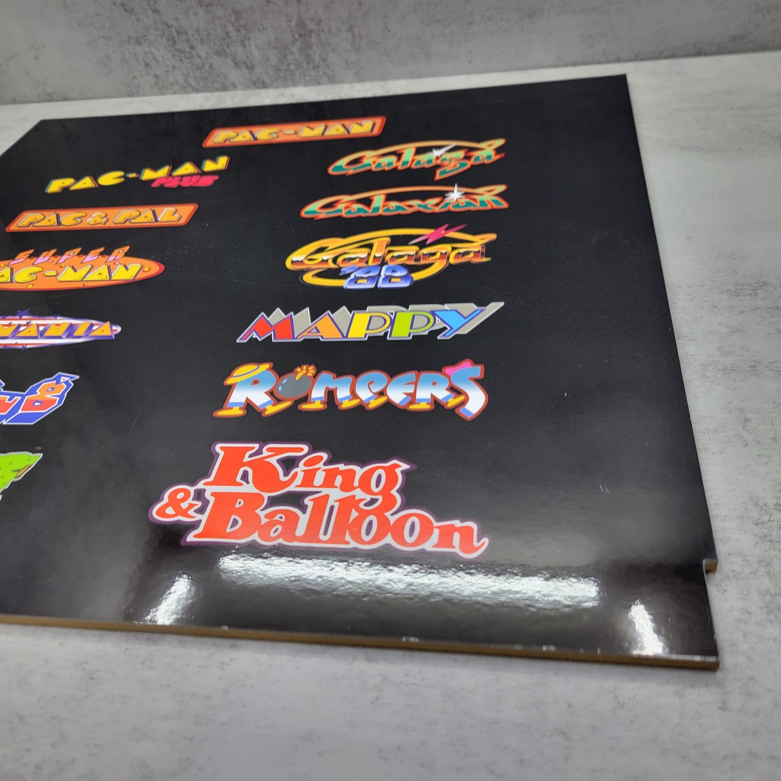 Arcade1Up PAC MAN Classic SE Front Panel (Part I) OEM Replacement Panel Only