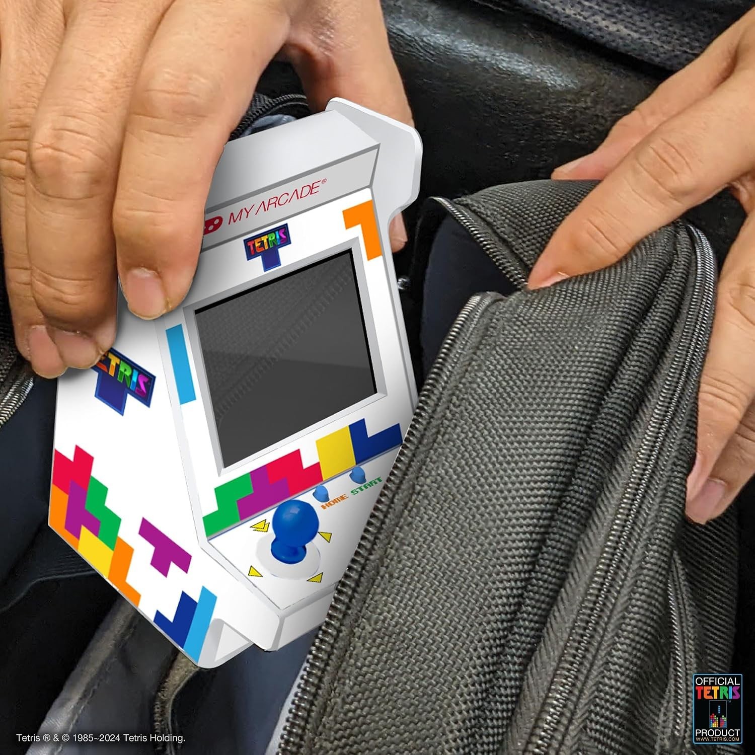 Tetris Pico Player: Ultimate 3.7” Arcade for Gaming on the Go, for All Ages