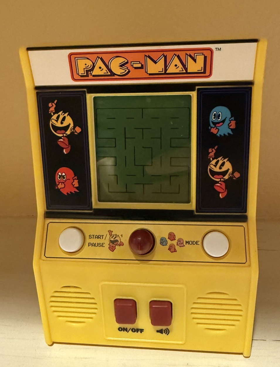Pac-Man Hand Held Mini Arcade Game – Bandai Namco – Used, Tested and Working