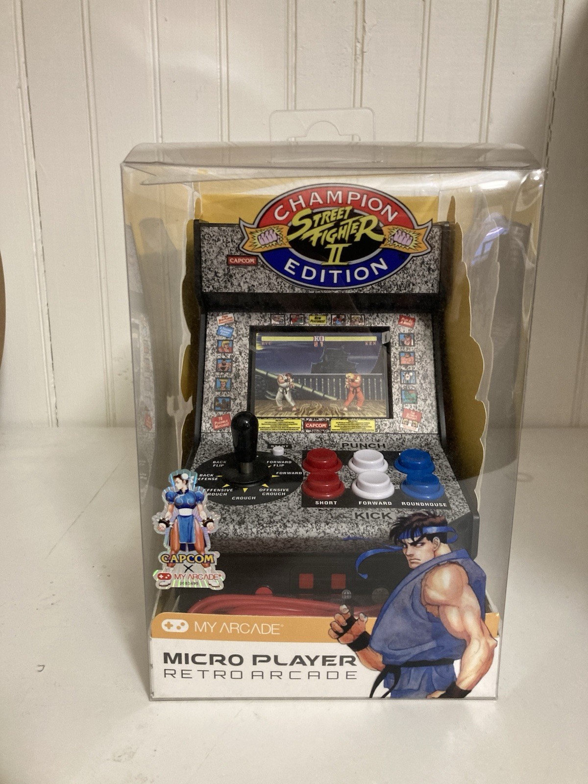 STREET FIGHTER 2 CHAMPION EDITION MY ARCADE MICRO PLAYER RETRO ARCADE