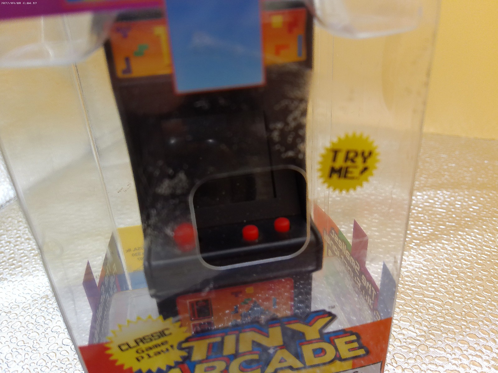 Tetris Tiny Arcade NOS in box 2019 issued Super Impulse USA