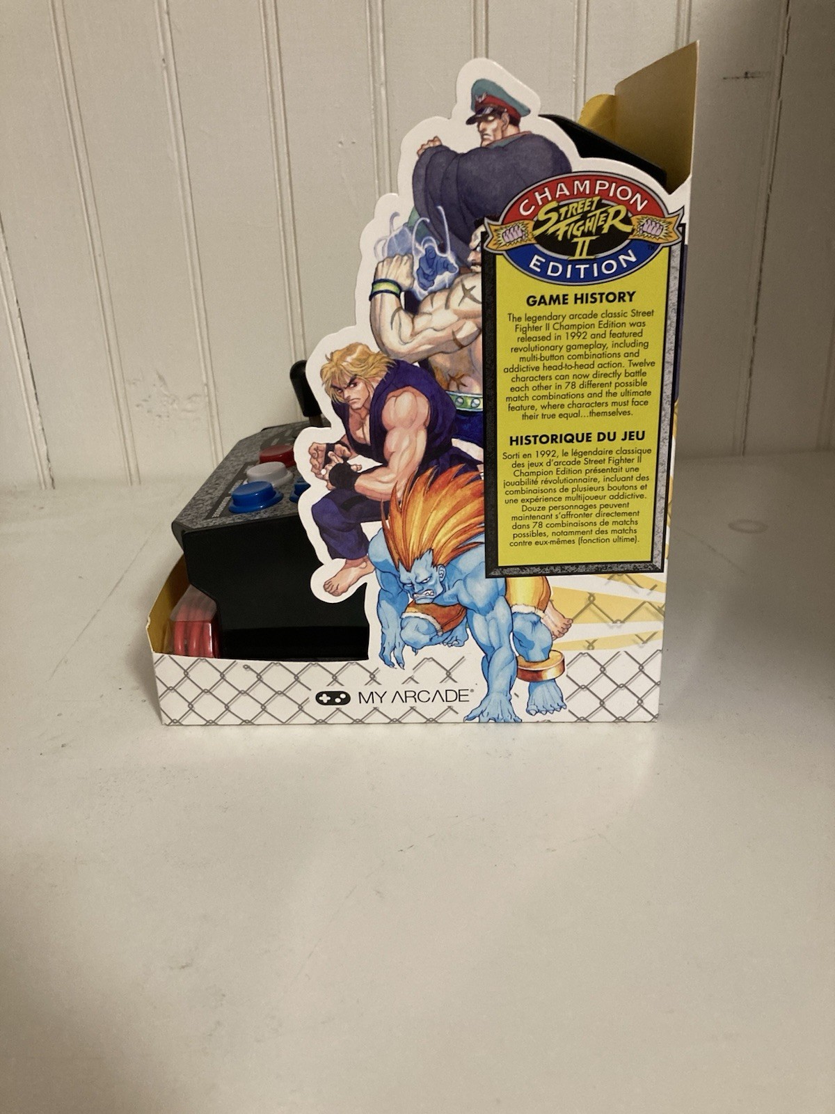 STREET FIGHTER 2 CHAMPION EDITION MY ARCADE MICRO PLAYER RETRO ARCADE