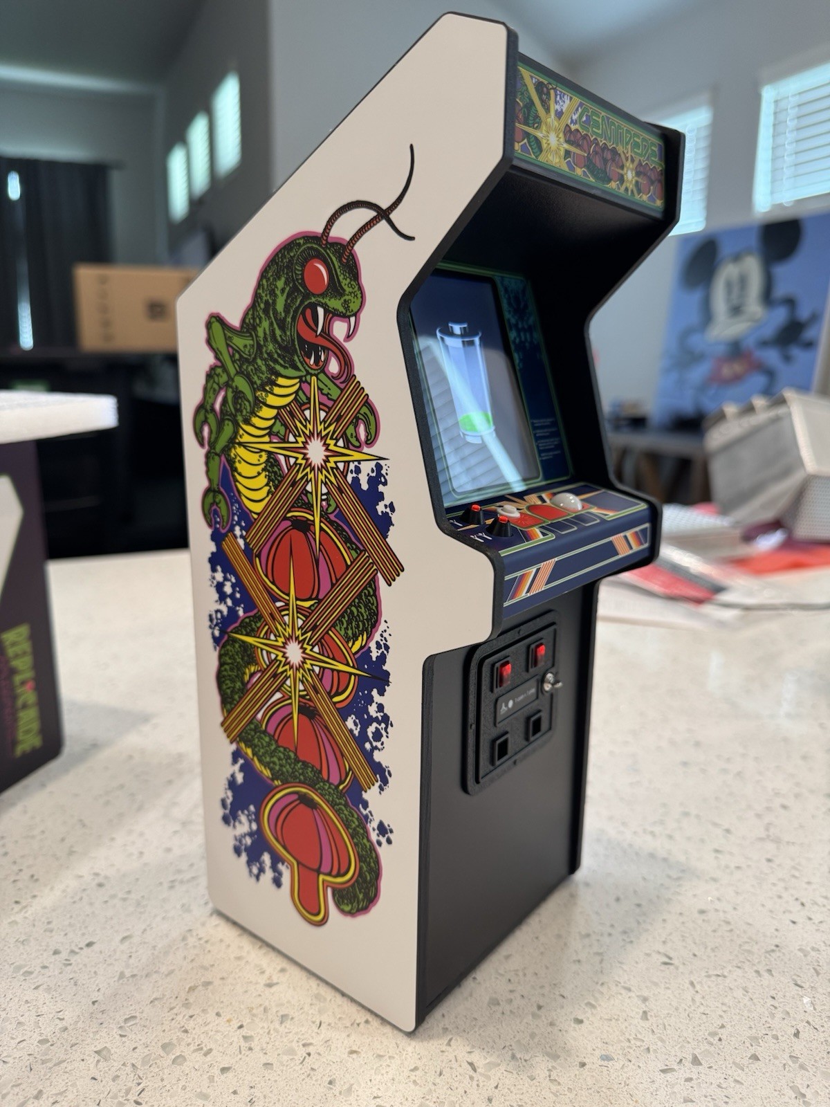 New Wave Toys Replicade Atari Centipede 1/6 Scale Arcade Game