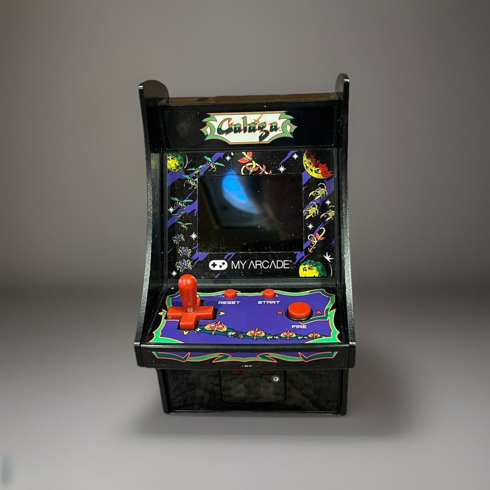 My Arcade Galaga Tabletop Video Arcade Game, Bandai Namco 7”