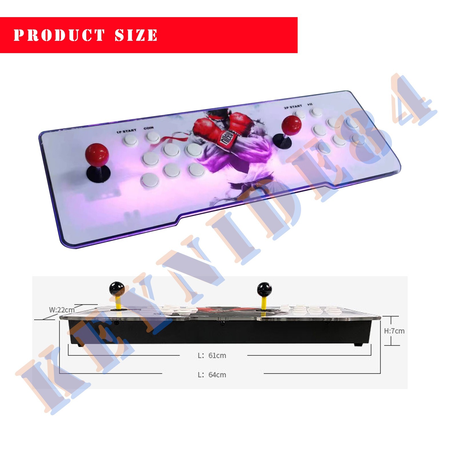 23000 Games 3D WiFi Retro Game Arcade Pandora’s Box Console Double Stick HD