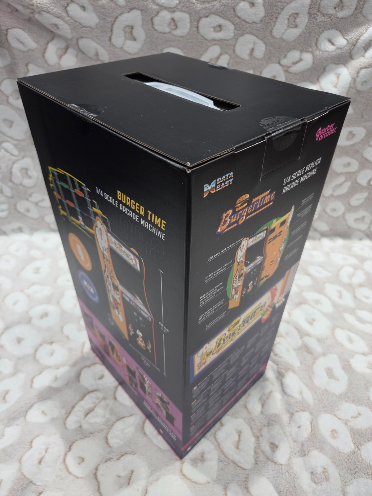 BurgerTime Quarter Arcades 🍔 Numskull 1/4 Scale Mini Replica Arcade Game 🕹 NIB