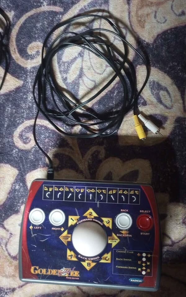 Radica Golden Tee Golf Home Edition 2005 Plug and Play Video Game Tested Working