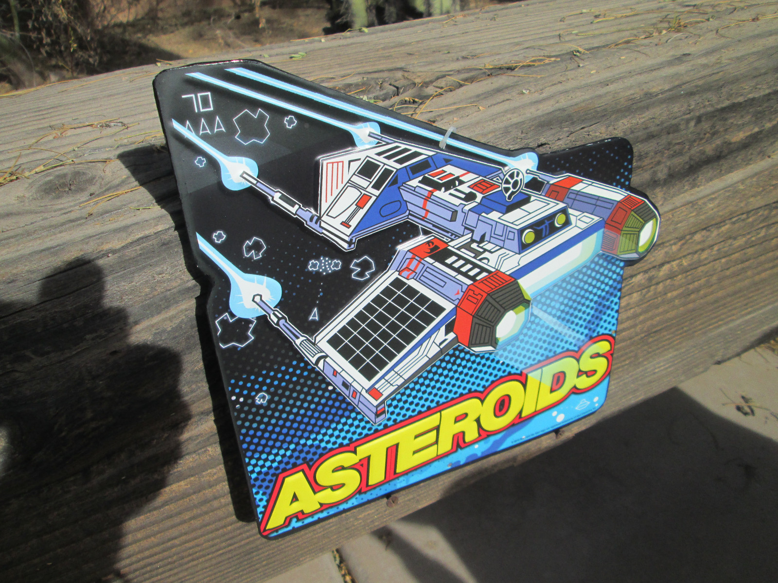 ASTEROIDS ARCADE GAME METAL SIGN Quality VINTAGE LOOK VIDEO PINBALL AMUSEMENT
