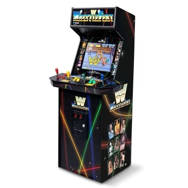 4 Player WWE Wrestlemania Supreme Series Premium Arcade Cabinet 5 Games Included