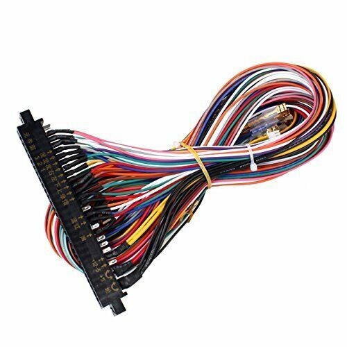 Arcade JAMMA Video Game PCB cable / Mame Cabinet Wiring Harness Loom Multicade