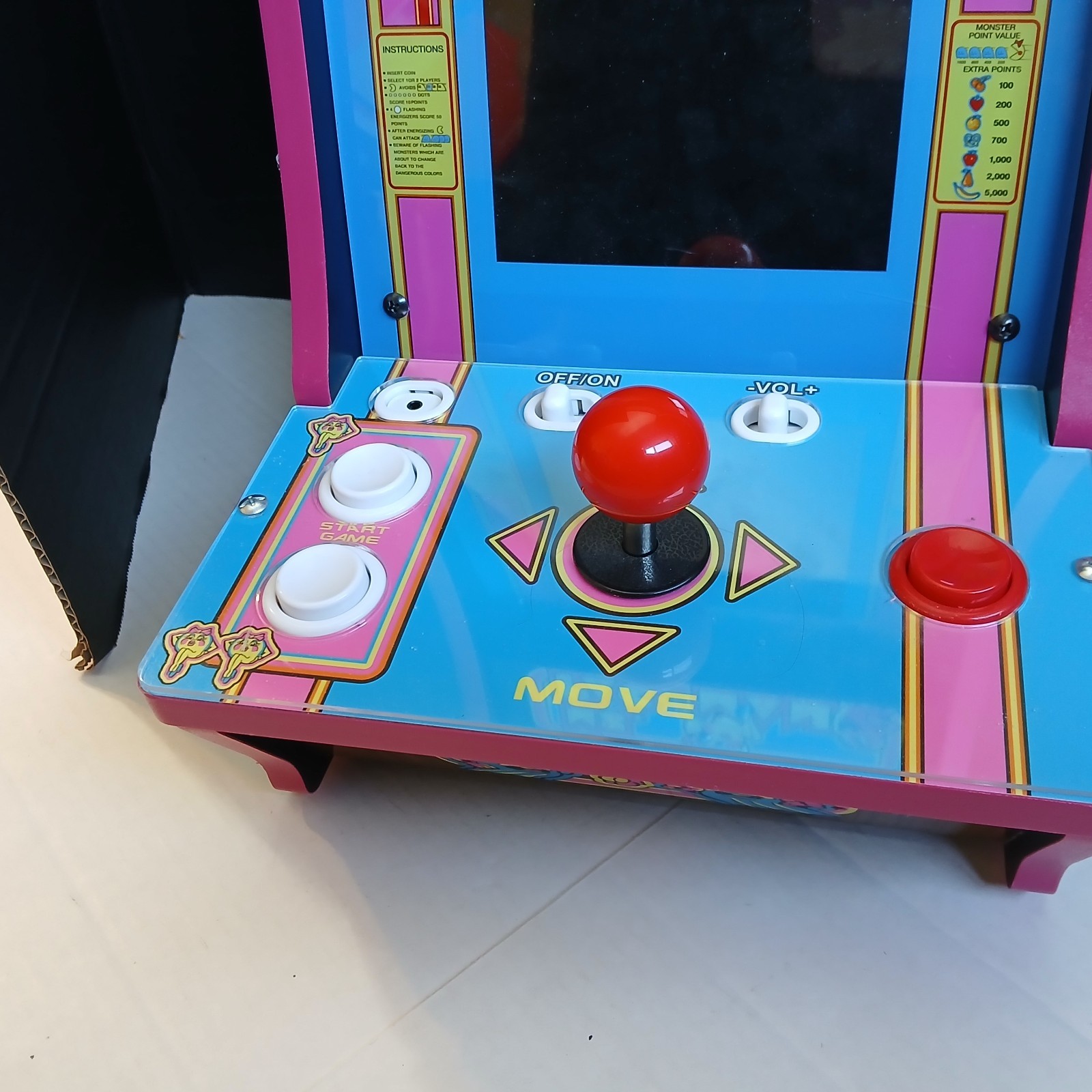 Pac-Man & Rally X 1up arcade 40th anniversary ARCADE GAME Countercade