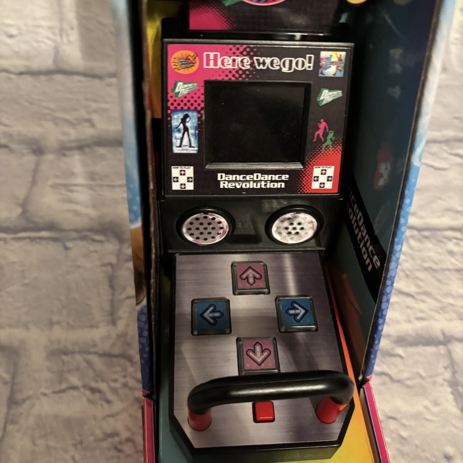 BRAND NEW! Dance Dance Revolution Boardwalk Arcade Mini Game Machine DDR