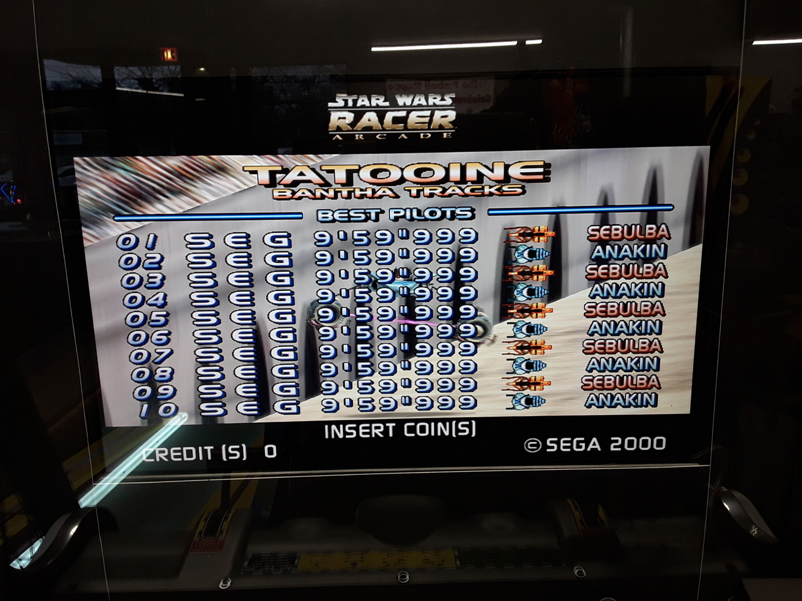 Star Wars Pod Racer Arcade by SEGA