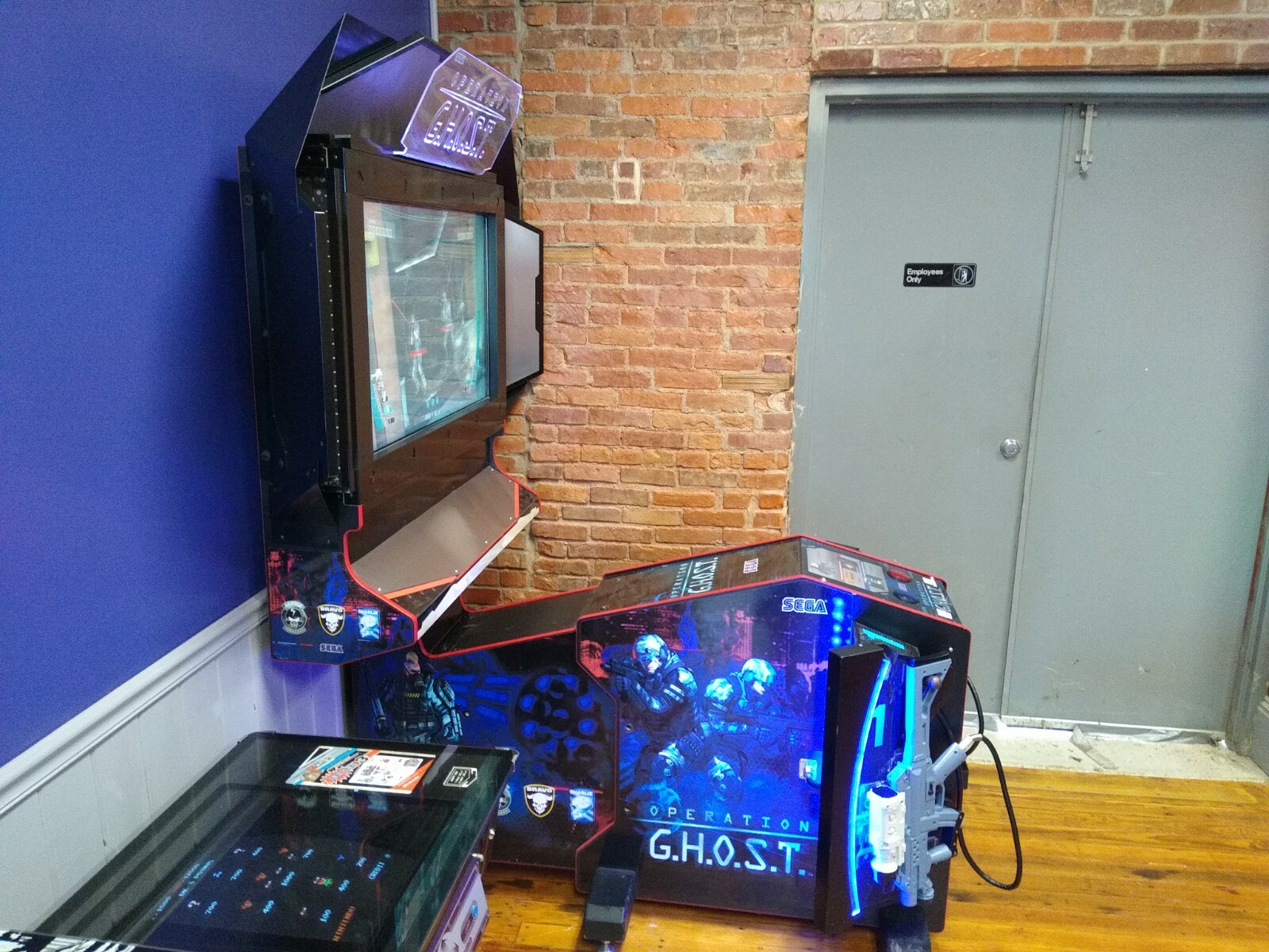 RARE Awesome 2010 Sega OPERATION GHOST video arcade gun game – FREE SHIPPING