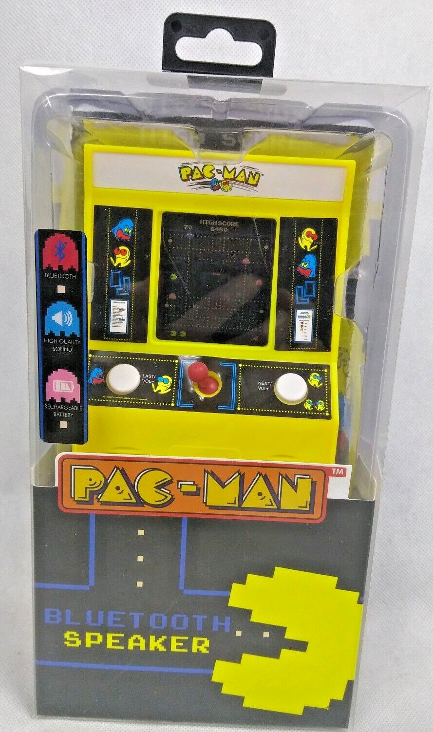 Pac Man Arcade Wireless Bluetooth Speaker Bandai Namco