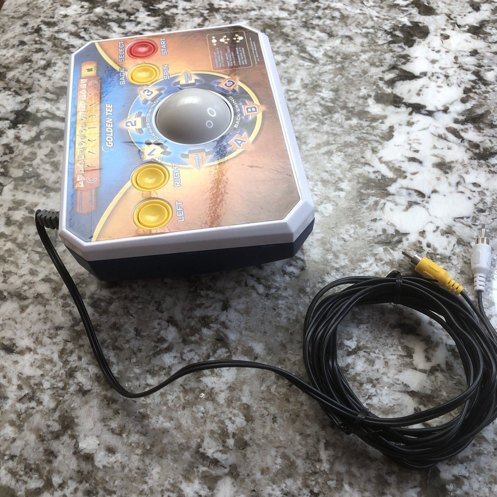 Jakks Pacific Golden Tee Golf Plug & Play TV Arcade Game 2011 Trackball Tested