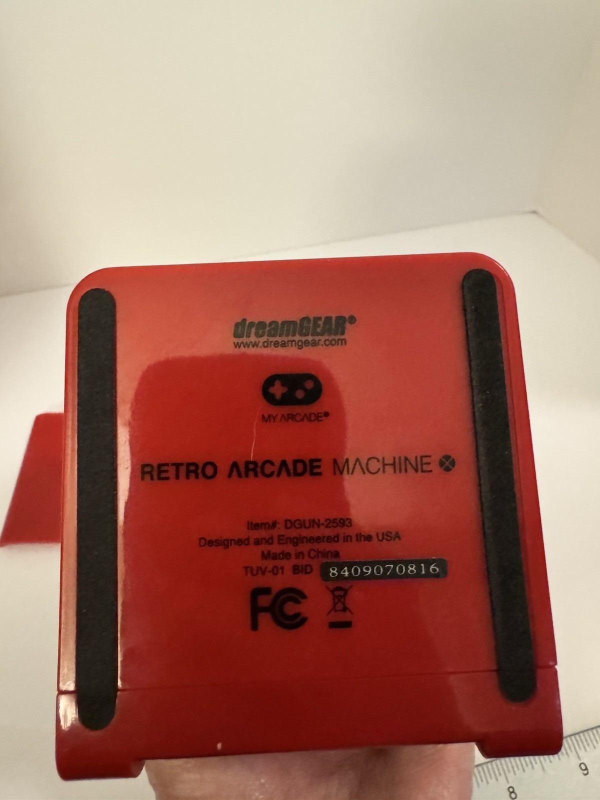 My Arcade Retro Mini Arcade Machine DGUN-2593 Tested Works Red Black