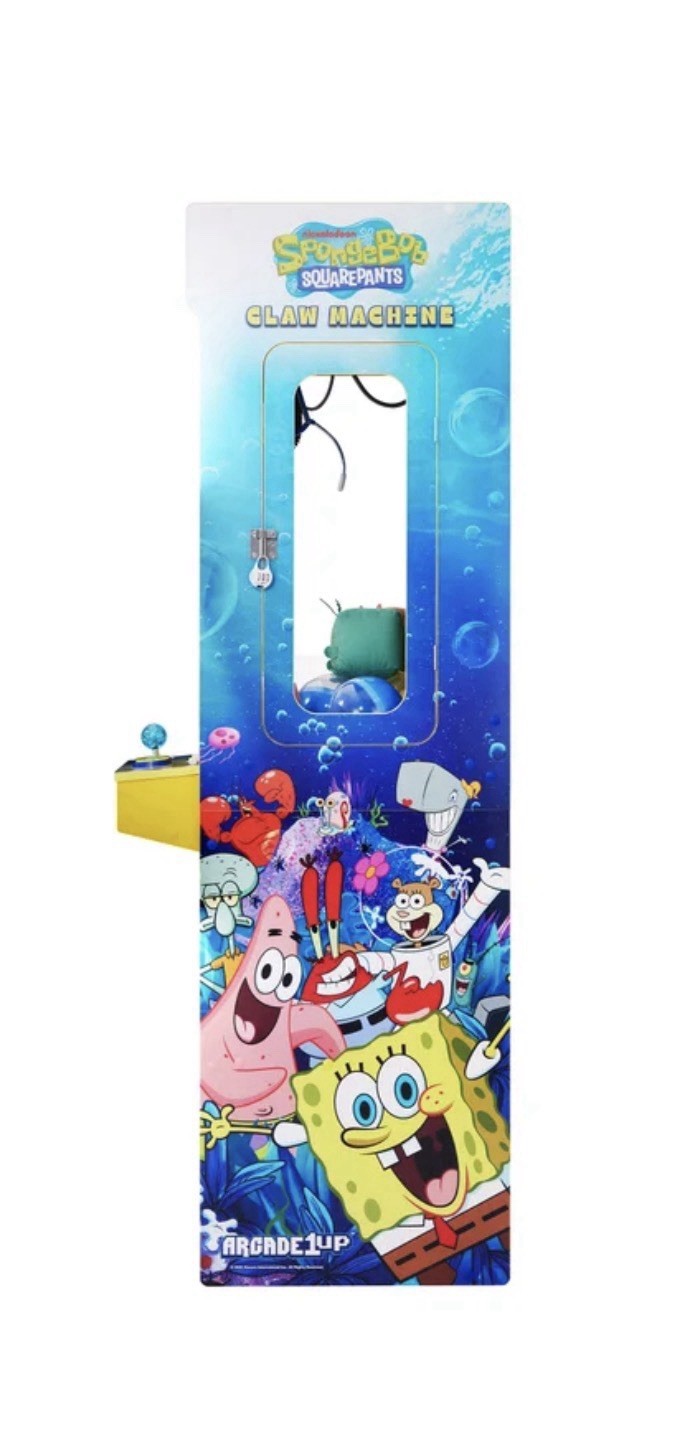 Arcade1Up SpongeBob SquarePants Claw Machine Brand New In Box Sealed
