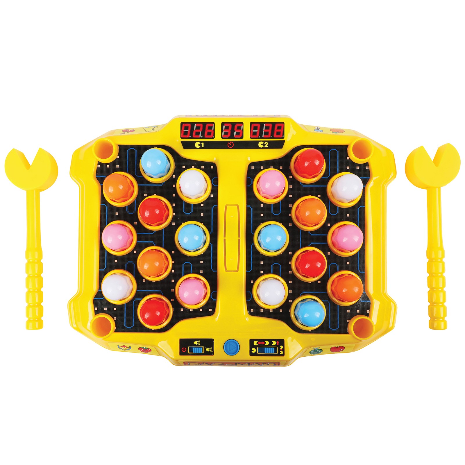 Pac-Man Arcade Smash-A-Ghost – Premium Series, Lights & Sounds, 4 Game Modes
