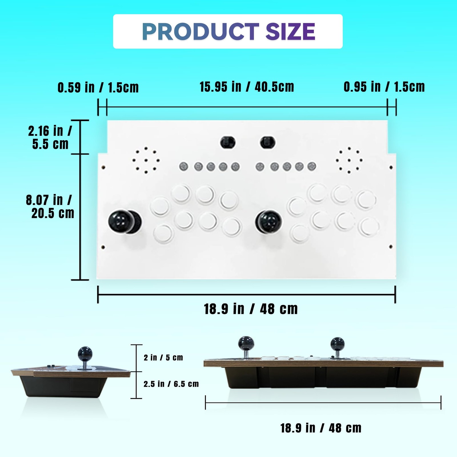 Switch Fighting Stick for Arcade1Up Cabinet, Play Your Switch Arcade Stick on…