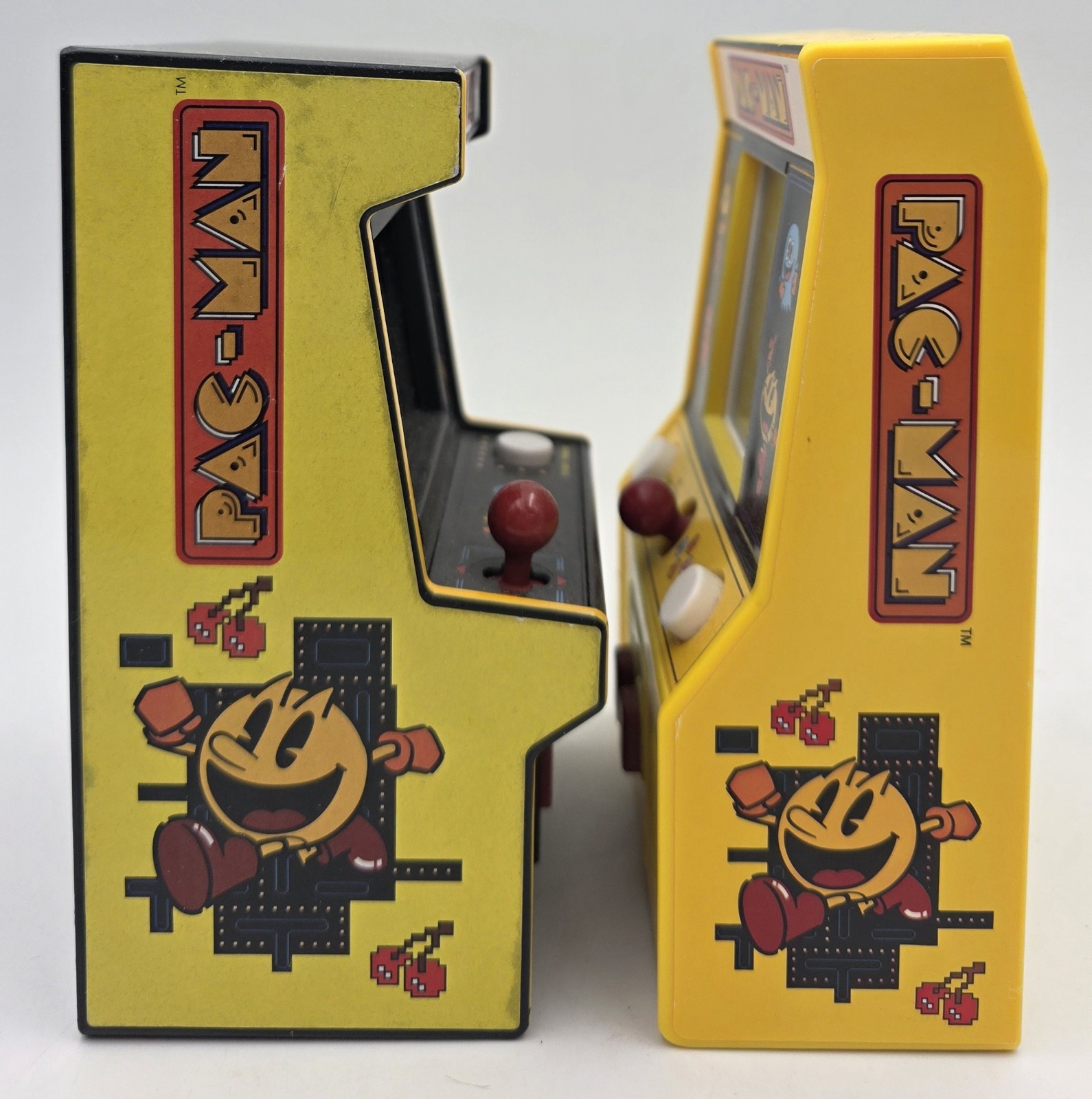 Pair of Pac-Man Video Game Mini Arcade Machines (Tested and Working)