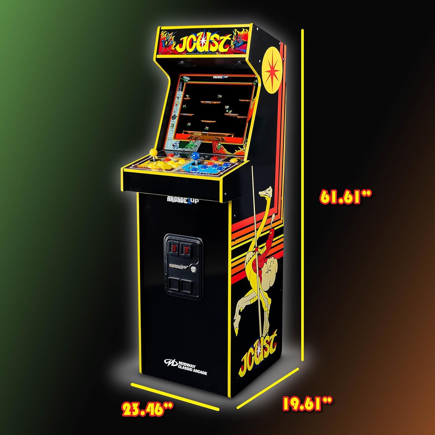 ARCADE1UP Rampage/Joust Deluxe Arcade Machine