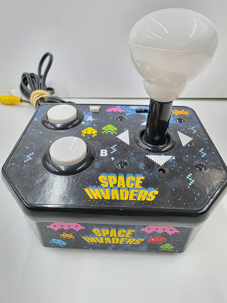 Taito Space invaders Video Game 5642 Plug N Play Arcade Joy Stick Tested Works