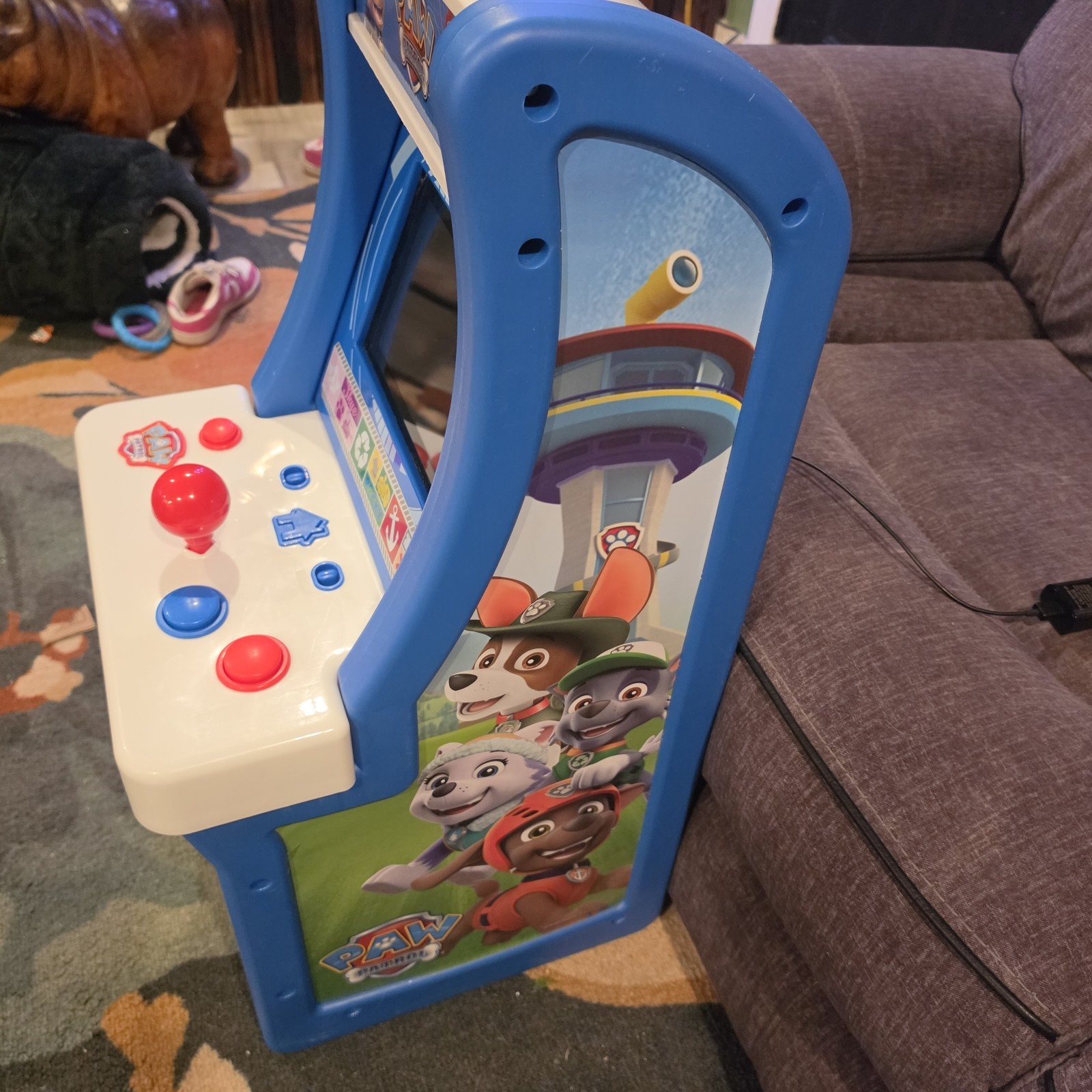 Arcade1up Paw Patrol Jr Video Game PAW-J-01340 TESTED w. Power Cord