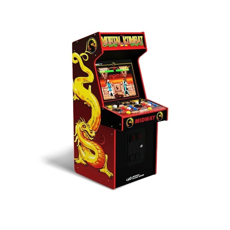Arcade 1UP Mortal Kombat 30th Anniversary Legacy 14 Games W/ Rare Defender Game
