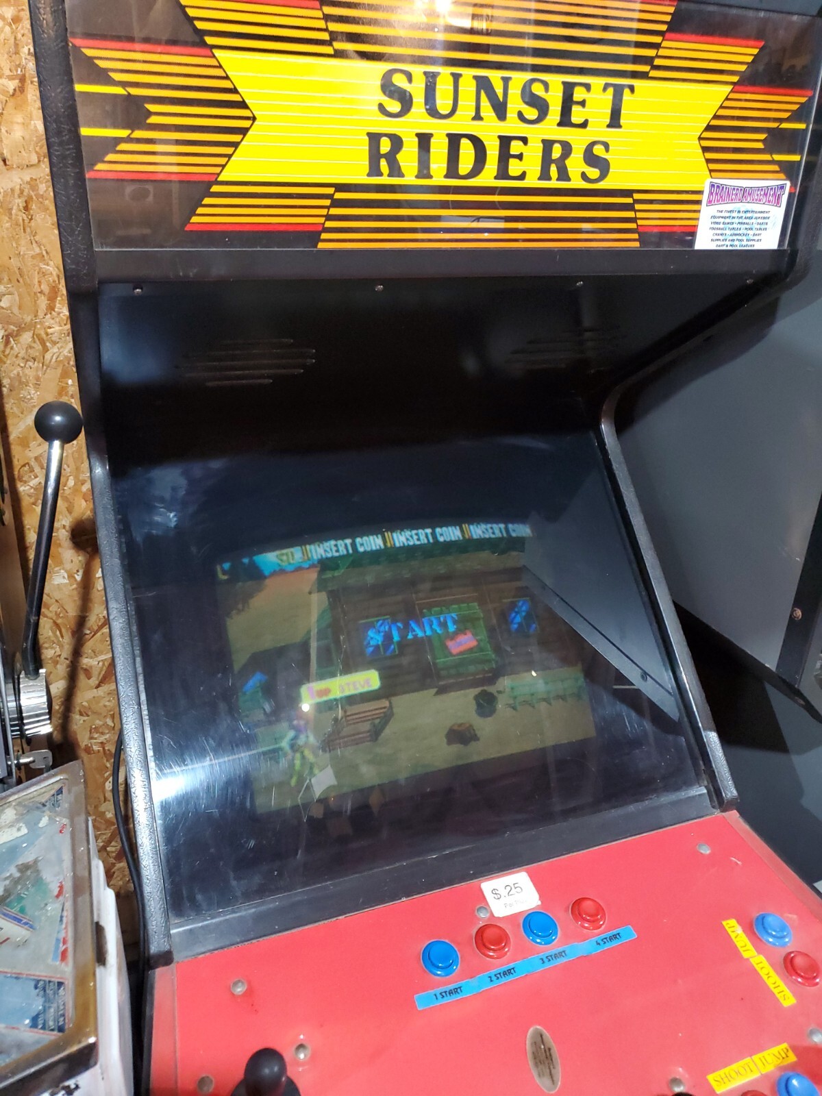 Sunset Rider by Konami Arcade Game