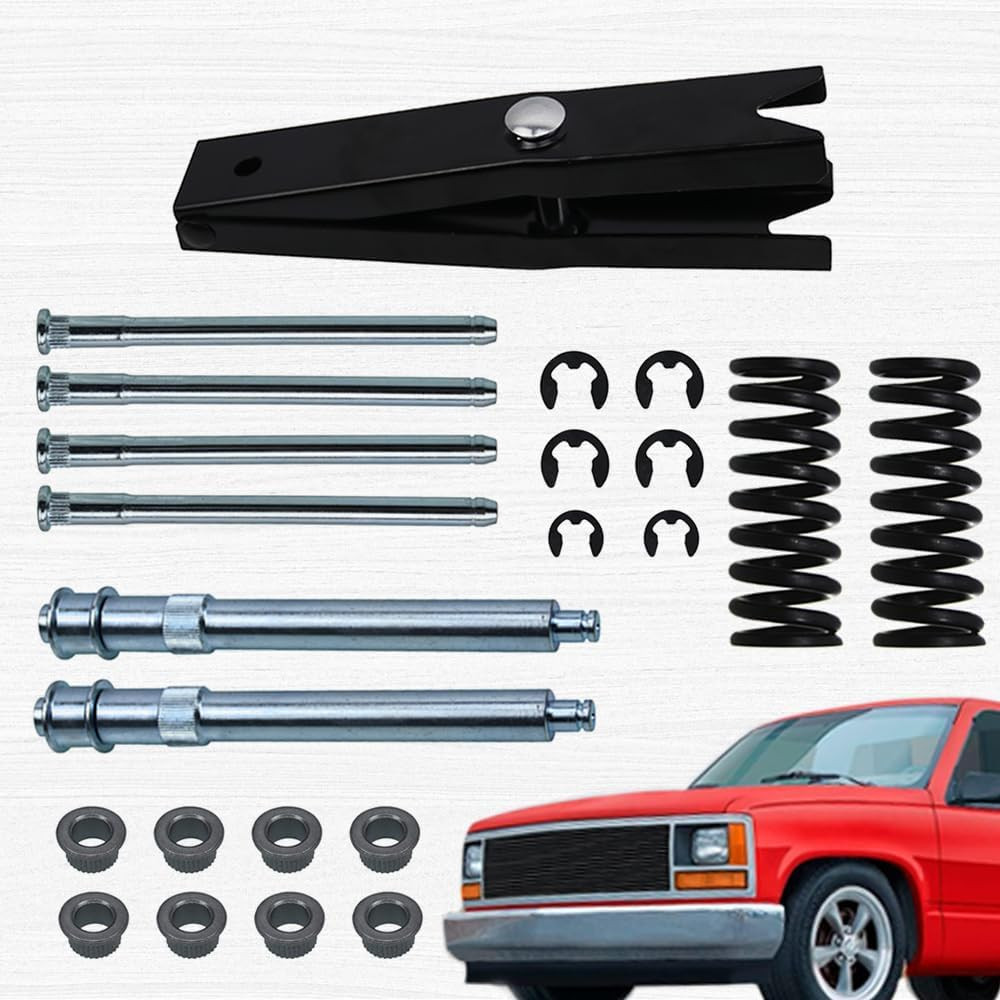 Door Hinge Repair Kit with Spring Tool – Compatible with Chevy GMC Suburban Taho
