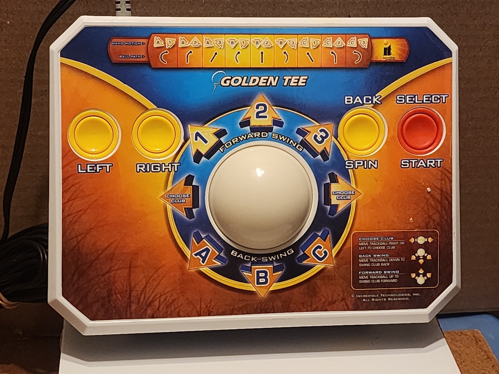 Golden Tee Golf Plug And Play Home TV Game Edition 2011 Jakks Pacific /Tested