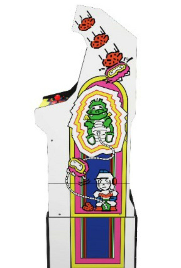 Bandai Namco Pac-man Legacy Arcade Game 14-N-1 Dig Dug Edition, Arcade 1Up Bar