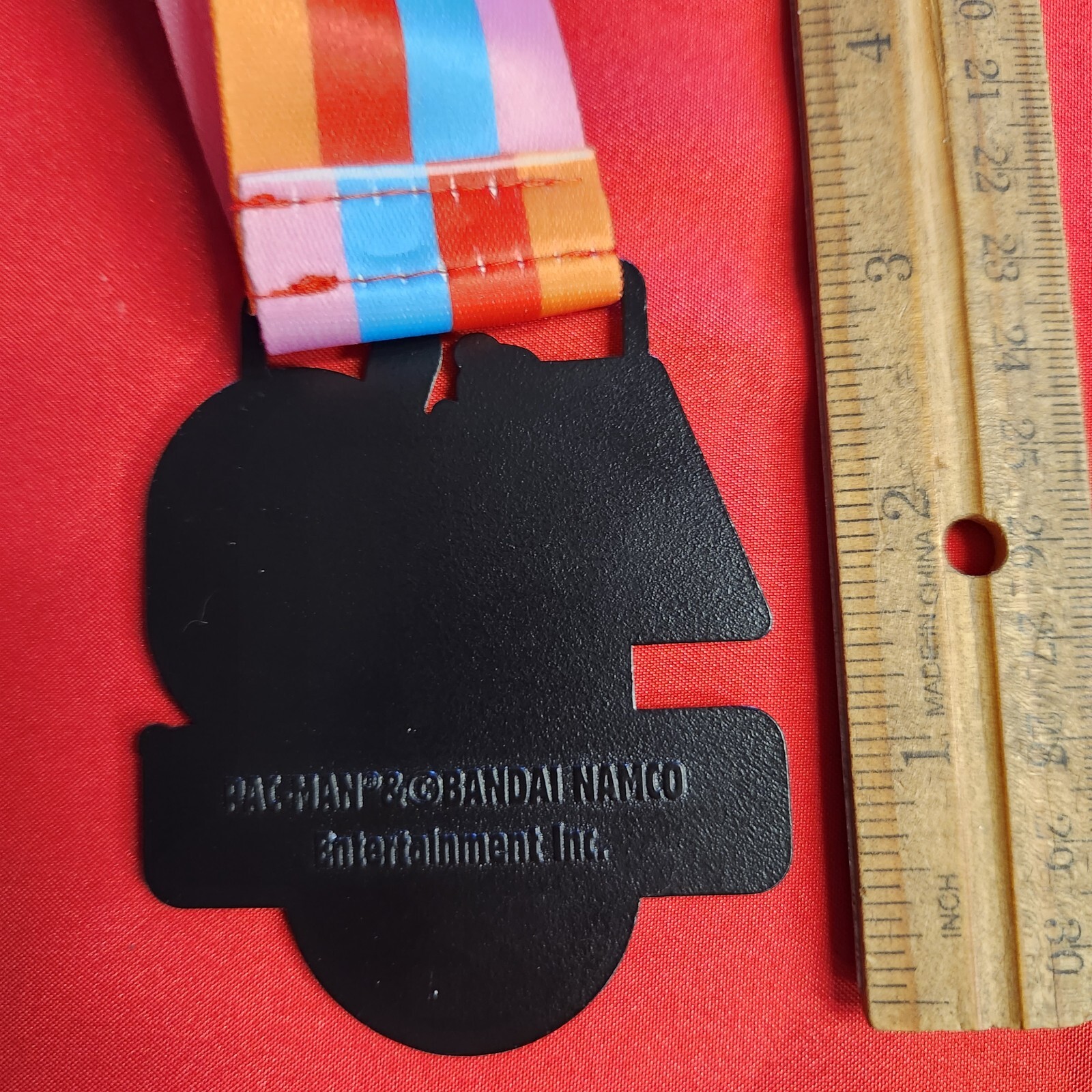 Bandai Namco PAC-MAN 40th Virtual Challenge Metal Medallion Pendant with Lanyard