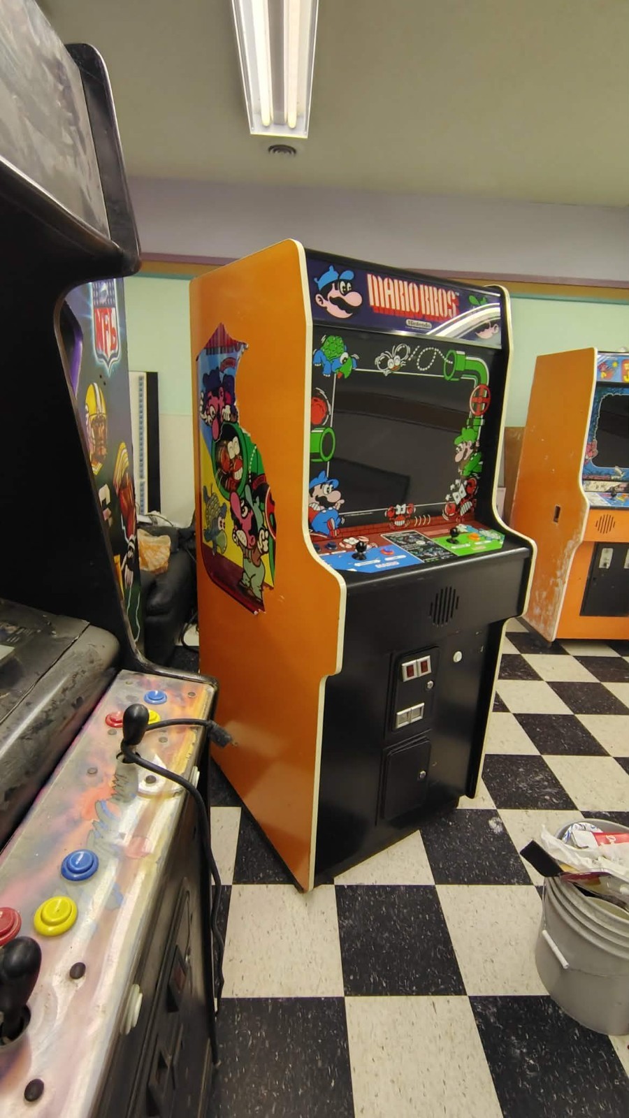 Nintendo Mario Bros Full Size Arcade Machine – Original And dedicated Wide Body