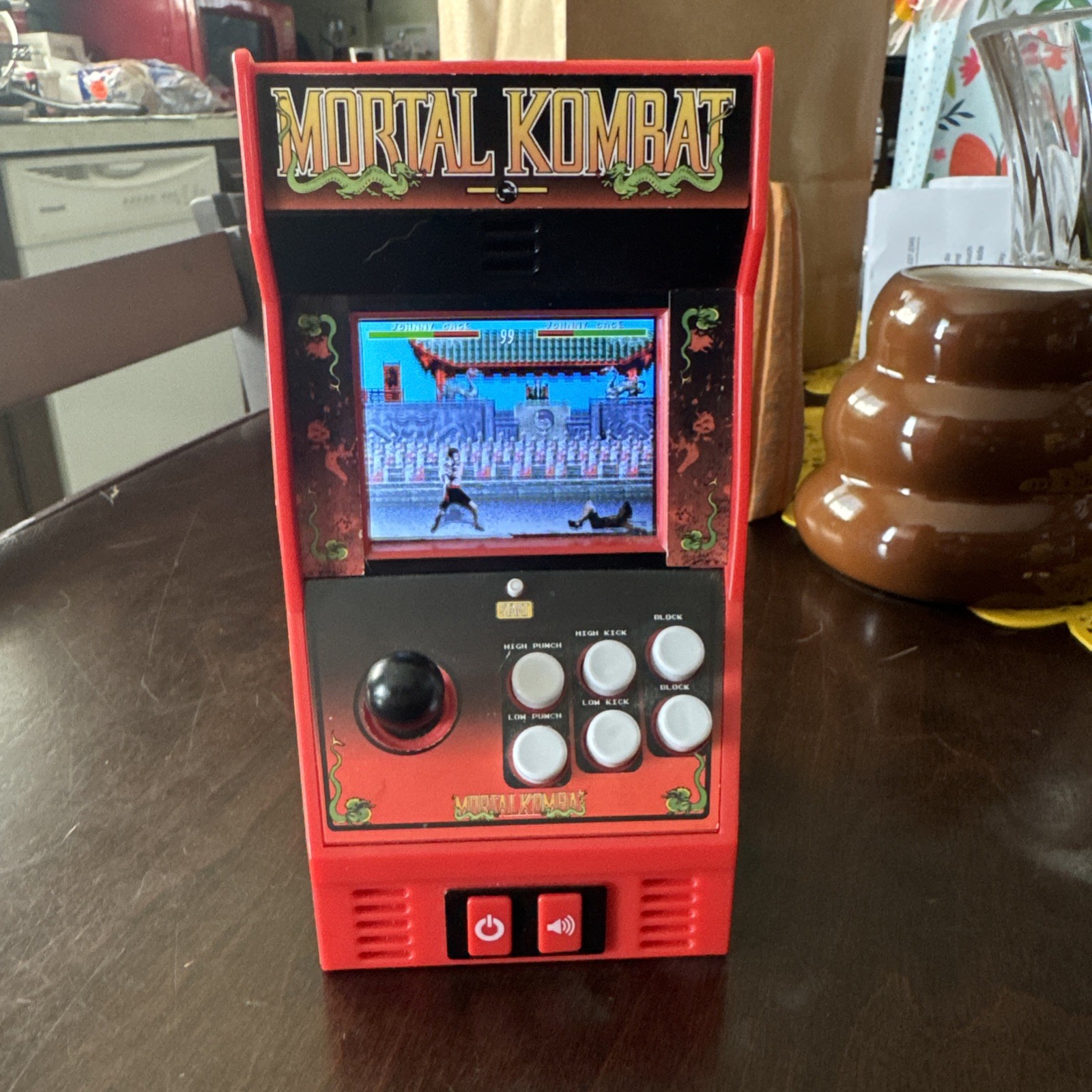 Mortal Kombat Klassic Mini Arcade Game Tested / Working Video Game