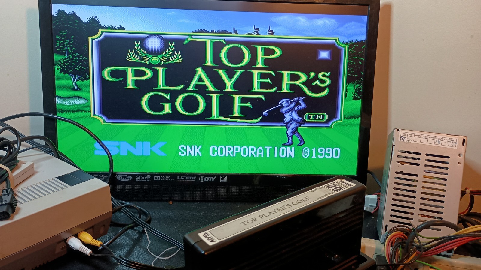 Neo-Geo MVS Top Players Golf Cart Original