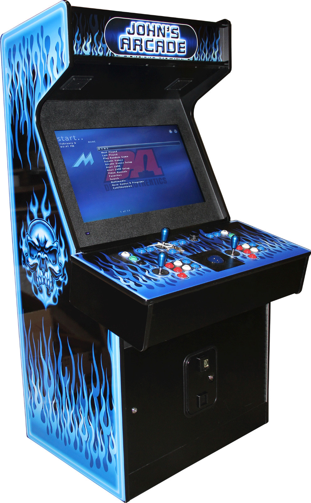 4 Player 32″ Multi-Game Retro Home Classic Video Arcade #1 Rated MAME(tm) Ready
