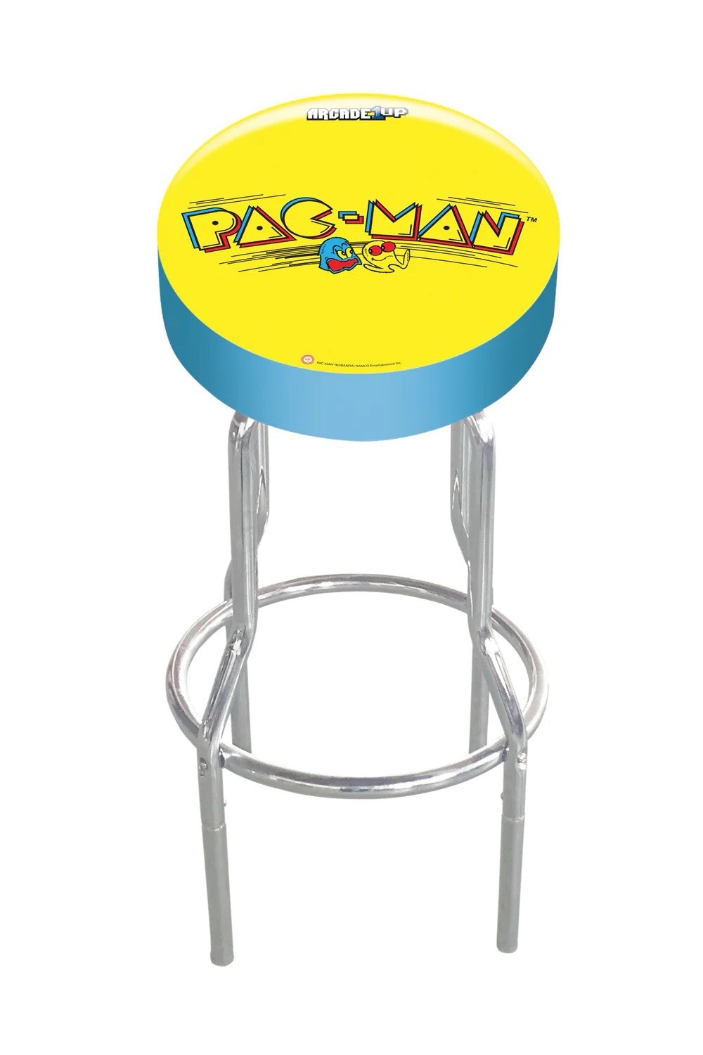 Arcade1Up Pac-Man Adjustable Arcade Stool with Extending Legs – Brand New in Box