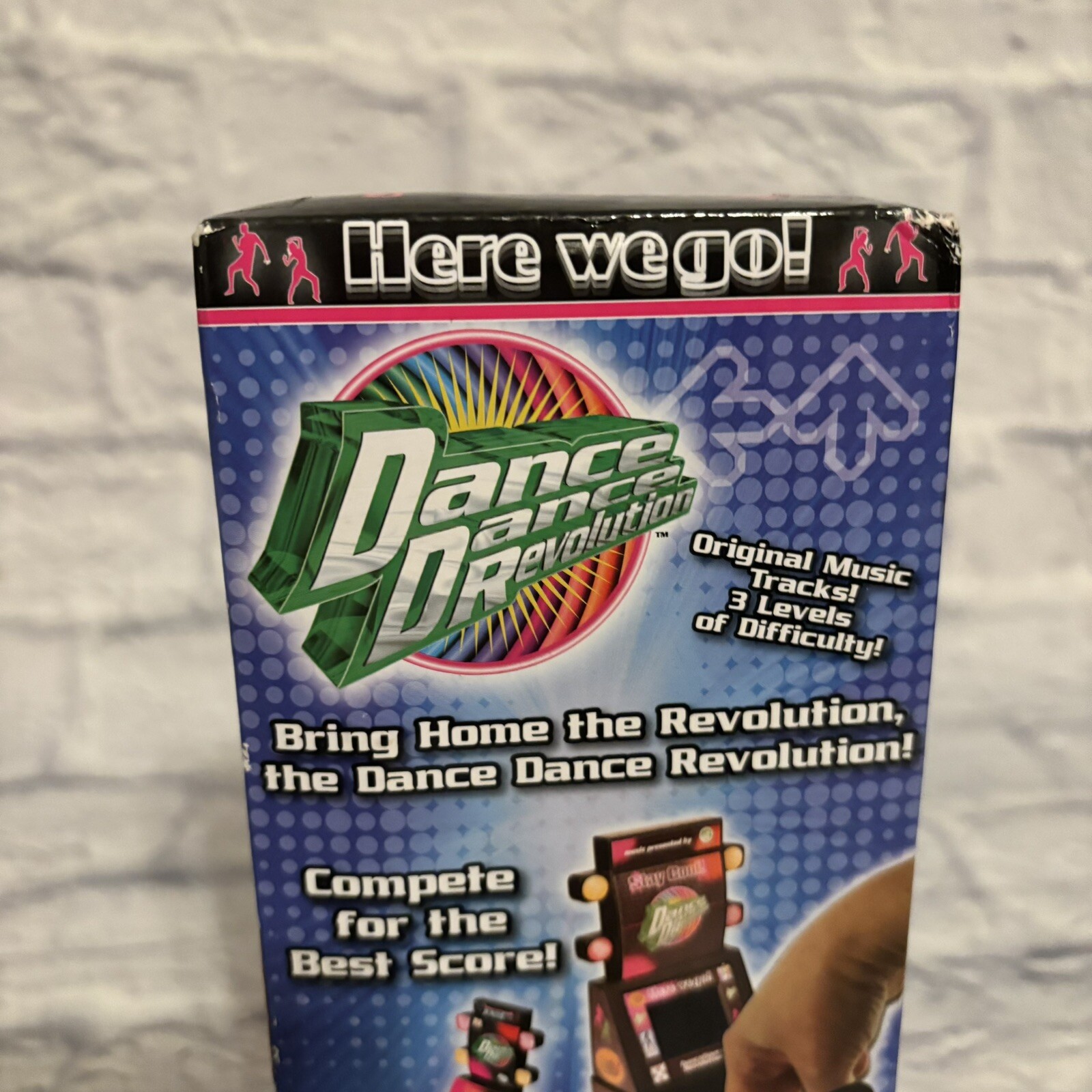 BRAND NEW! Dance Dance Revolution Boardwalk Arcade Mini Game Machine DDR