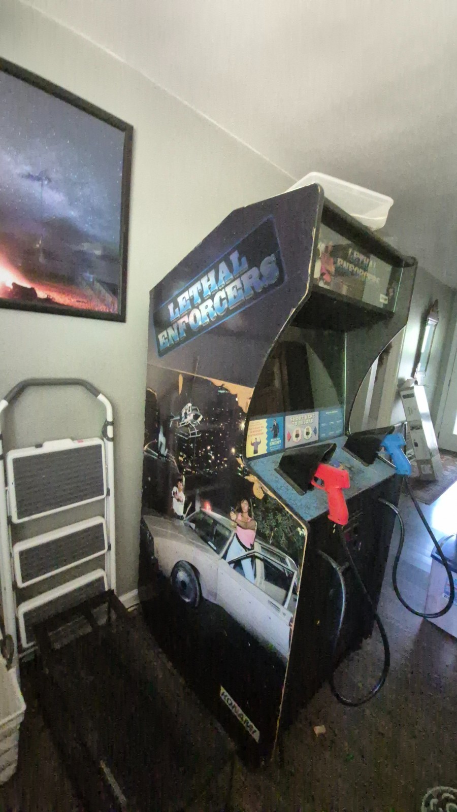 lethal enforcers konami arcade machine