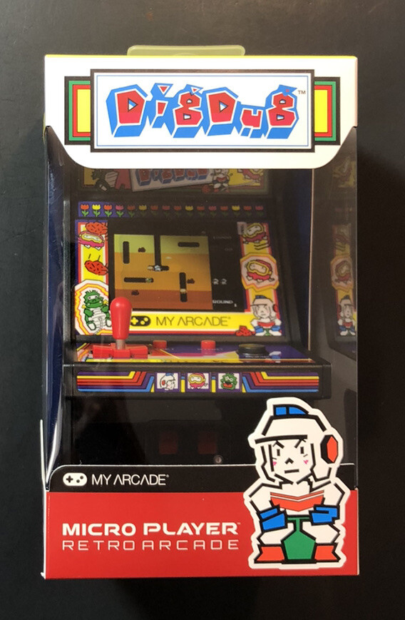 My Arcade Micro Player [ Dig Dug ] NEW