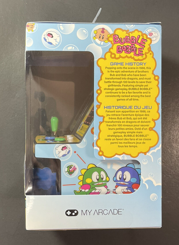 My Arcade Micro Player Retro Arcade [ Bubble Bobble Edition ] NEW