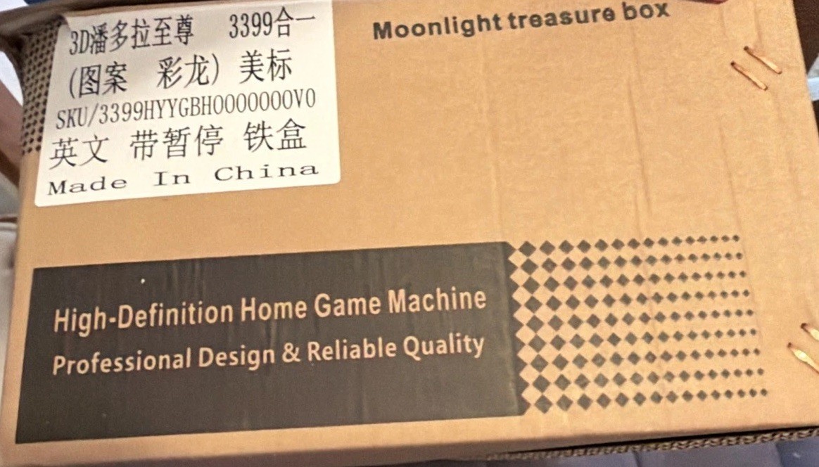 2018 Pandora’s Box 9D Arcade Console Works 223 Pages Of Games