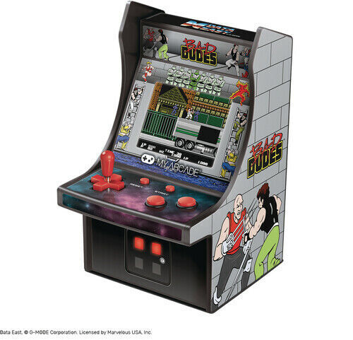 WB My Arcade DGUNL-3214 Bad Dudes Micro Player Arcade Machine 6 Inch Collectable