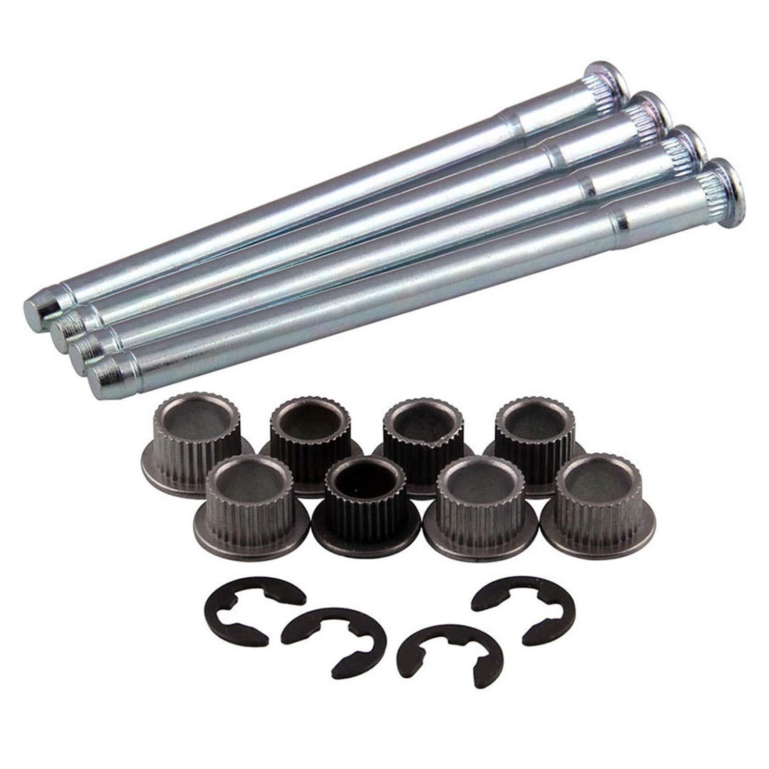 Door Hinge Pin & Bushing Repair Kit – 4 Pins & 2 Bushings for Chevy GMC Trucks 1