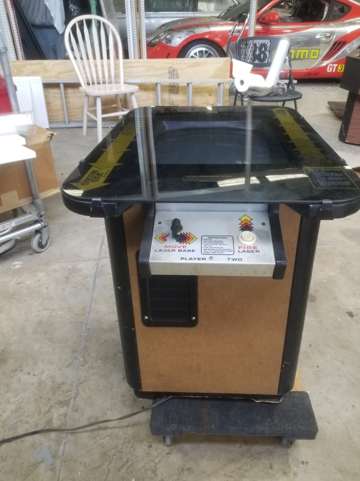 SPACE INVADERS Cocktail Table ARCADE MACHINE MIDWAY 1978